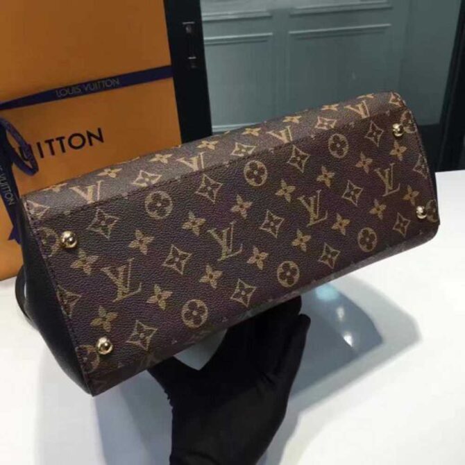 Louis Vuitton Replica Florinem 42270 Monogram Canvas and Leather Black 2017(1c018-71305)