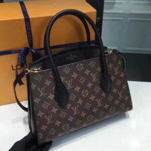 Louis Vuitton Replica Florinem 42270 Monogram Canvas and Leather Black 2017(1c018-71305)