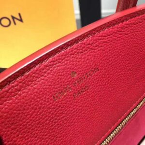 Louis Vuitton Replica Florinem 42270 Monogram Canvas and Leather Dark Red 2017(1c108-711306)
