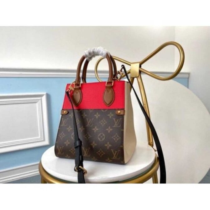 Louis Vuitton Replica Fold Tote PM Monogram Calfskin M45389