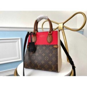 Louis Vuitton Replica Fold Tote PM Monogram Calfskin M45389