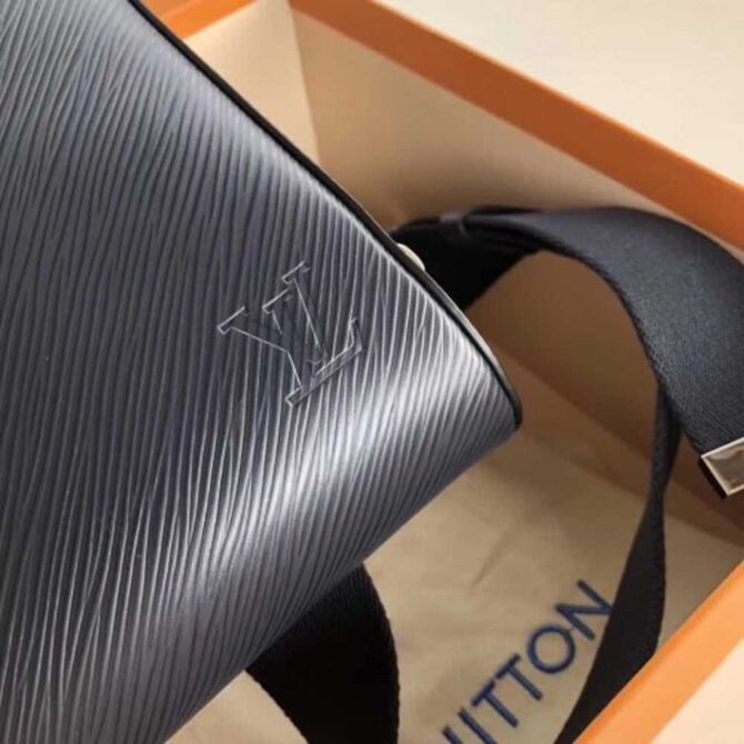 Louis Vuitton Replica Géronimos Belt Bag M43502 Dark Blue Epi Leather 2017