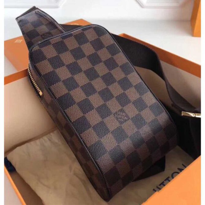 Louis Vuitton Replica Géronimos Belt Bag N51994 Damier Ebene Canvas 2017