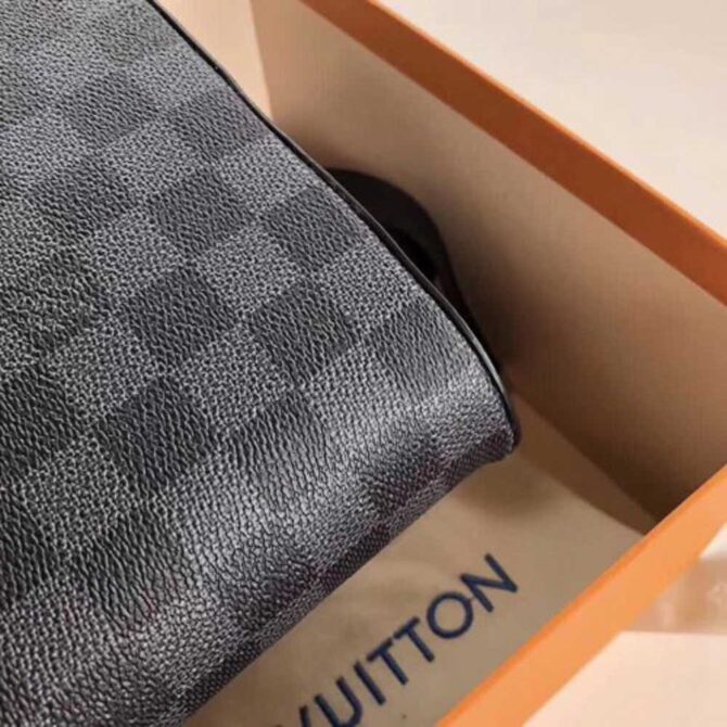 Louis Vuitton Replica Géronimos Belt Bag N51994 Damier Graphite Canvas 2017