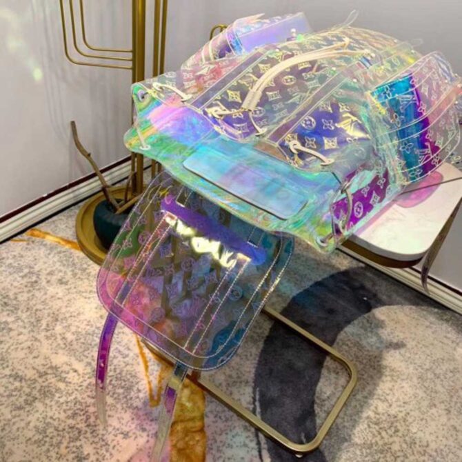 Louis Vuitton Replica Iridescent Prism Christopher GM Backpack Bag