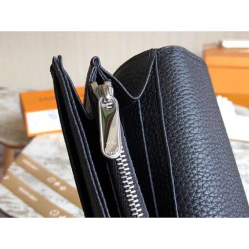 Louis Vuitton Replica Iris Wallet in Mahina Leather M60143 Black