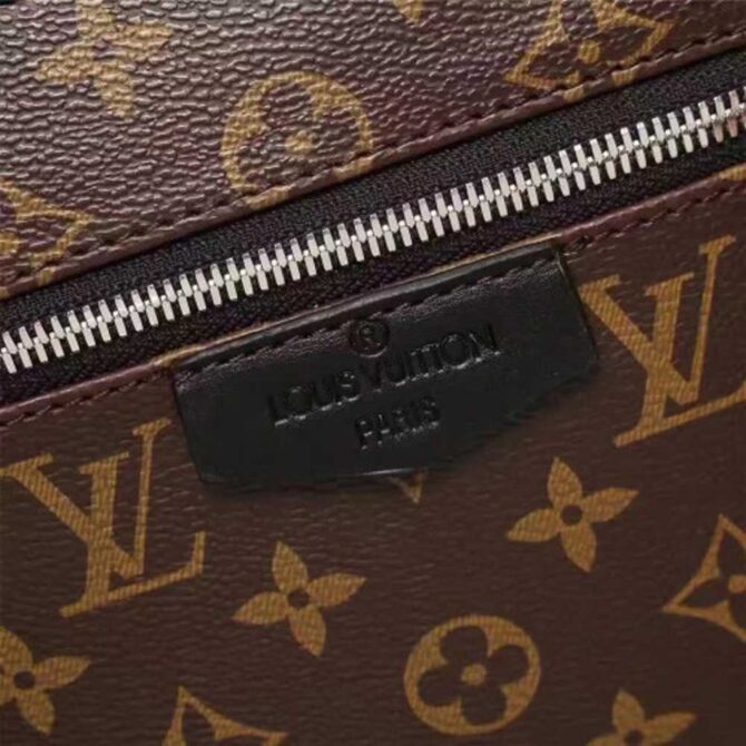 Louis Vuitton Replica Josh Backpack Bag M41530 Monogram Macassar Canvas 2016(75505)