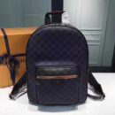 Louis Vuitton Replica Josh Backpack Bag N42403 Damier Graphite Canvas 2017(75504)