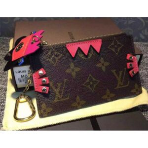 Louis Vuitton Replica KEY POUCH TOTEM Monogram Canvas M61487