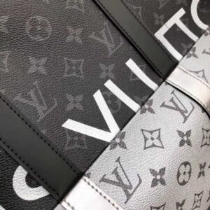Louis Vuitton Replica Keepall 50 Bag Monogram Other Canvas Split SiLV Replicaer M43817 2018