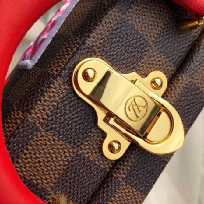 Louis Vuitton Replica LV Replica Stories Box Top Handle Bag N40048 Damier Ebene Canvas 2018