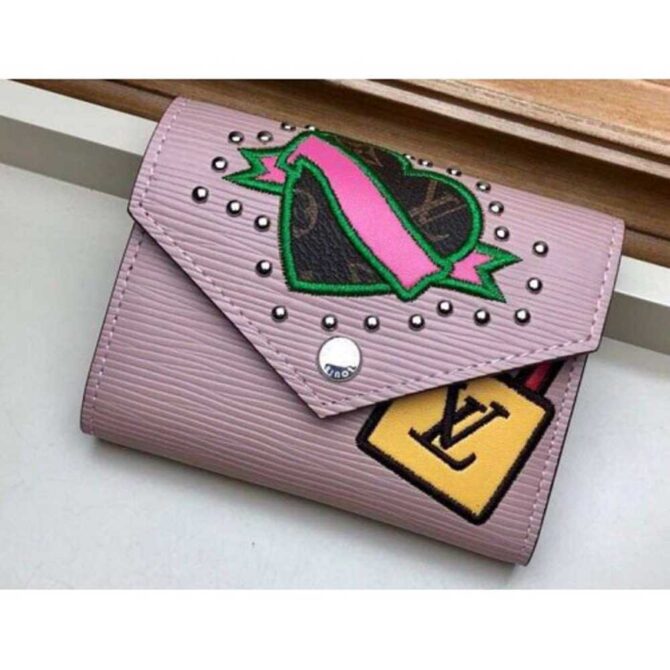 Louis Vuitton Replica LV Replica Stories Epi Leather Victorine Wallet M63325 Pink 2019