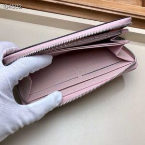 Louis Vuitton Replica LV Replica Stories Epi Leather Zippy Wallet M63377 Rose Ballerine 2019