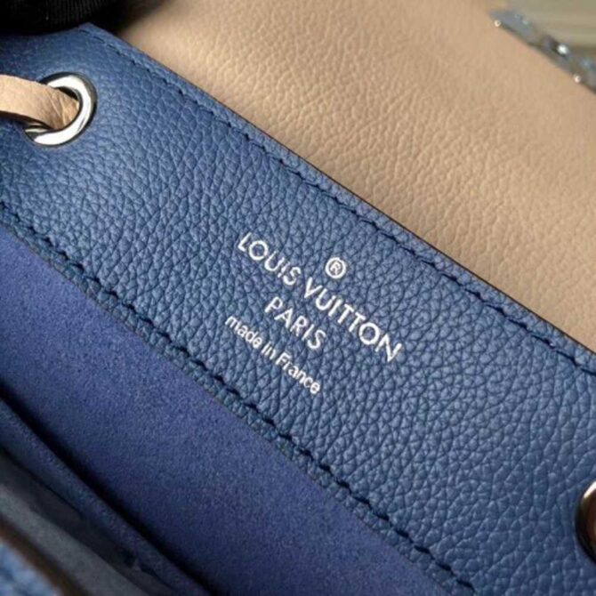 Louis Vuitton Replica Lockme Backpack Bag M41817 Denim Blue 2018