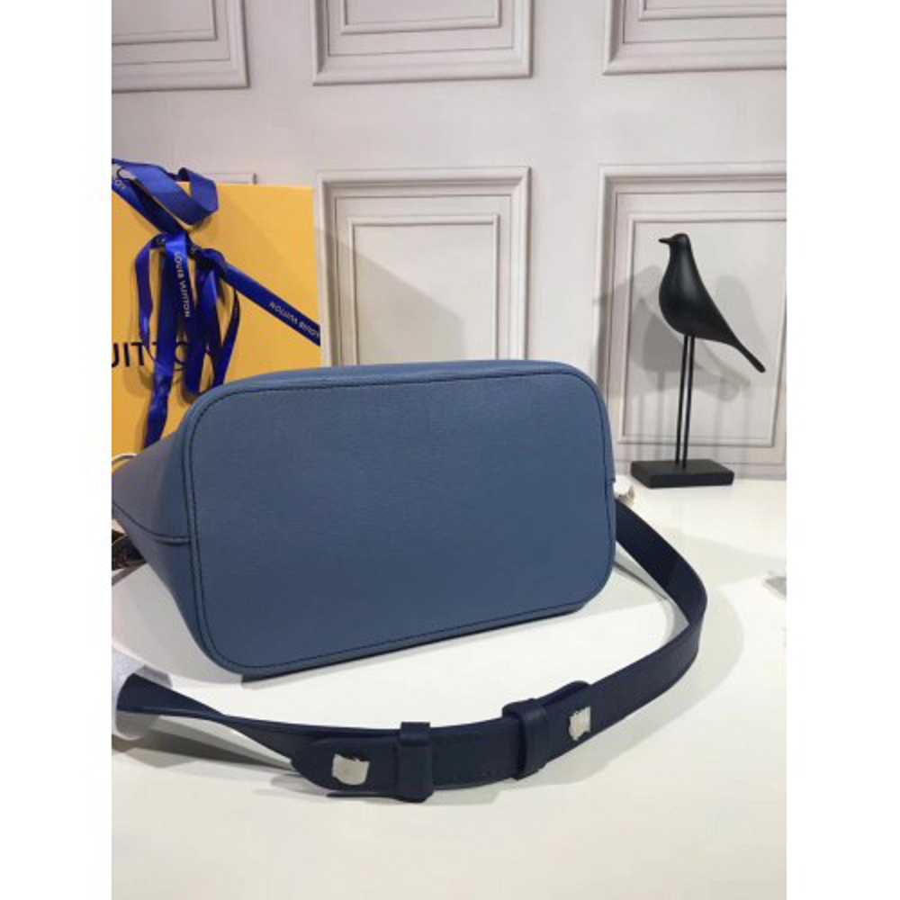 Louis Vuitton Replica Lockme Bucket M51413 Blue 2018