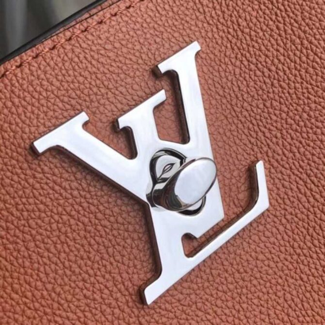 Louis Vuitton Replica Lockme Cabas Tote M55028 Brown 2018