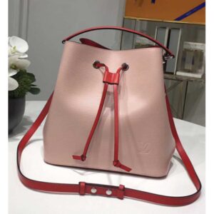 Louis Vuitton Replica Lockme Epi Bucket Bag M54680 Pink/Red 2017