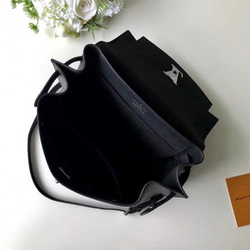 Louis Vuitton Replica Lockme Ever Top One Handle Bag M51395 Black 2018