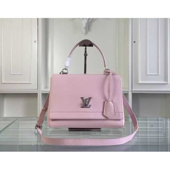 Louis Vuitton Replica Lockme II Rose Ballerine M50505