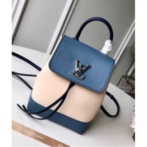 Louis Vuitton Replica Lockme Mini Backpack M55017 Blue Jean/Light Grey 2018