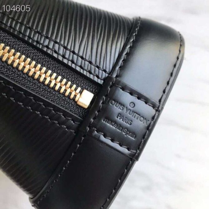 Louis Vuitton Replica Love Lock Epi Leather Alma BB Bag M52884 Noir 2019