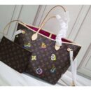 Louis Vuitton Replica Love Lock Monogram Canvas Neverfull MM Tote Bag M44364 2019