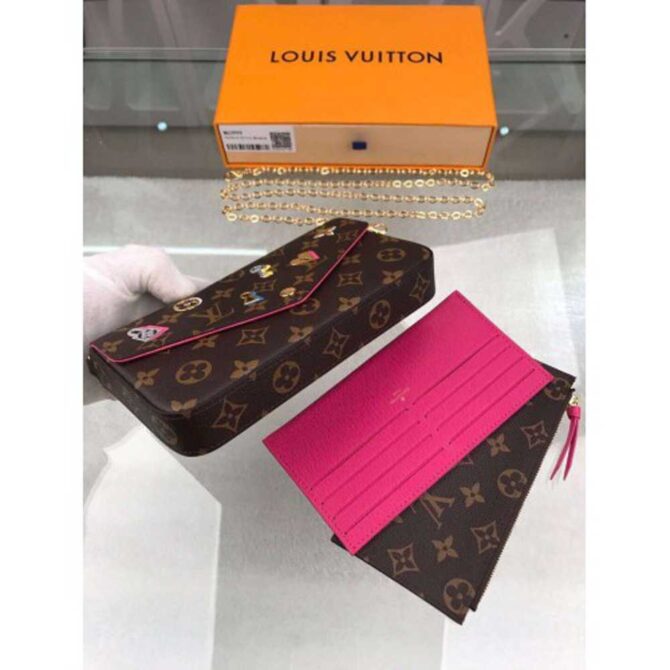 Louis Vuitton Replica Love Lock Monogram Canvas Pochette Felicie Bag M63999 2019