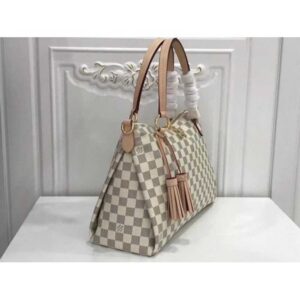 Louis Vuitton Replica Lymington Zipped Tote N40022 Damier Azur Canvas 2018