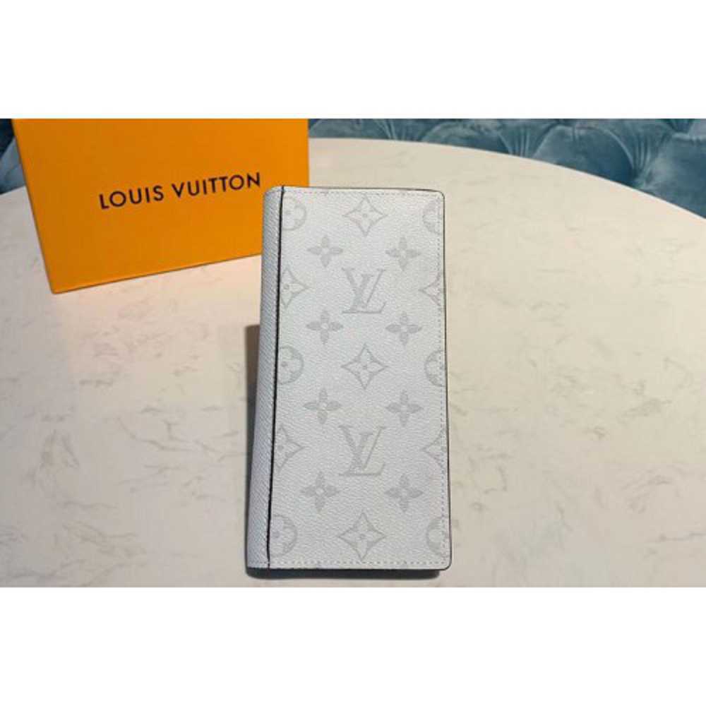 Louis Vuitton Replica M30298 LV Replica Brazza Wallet White Monogram Canvas