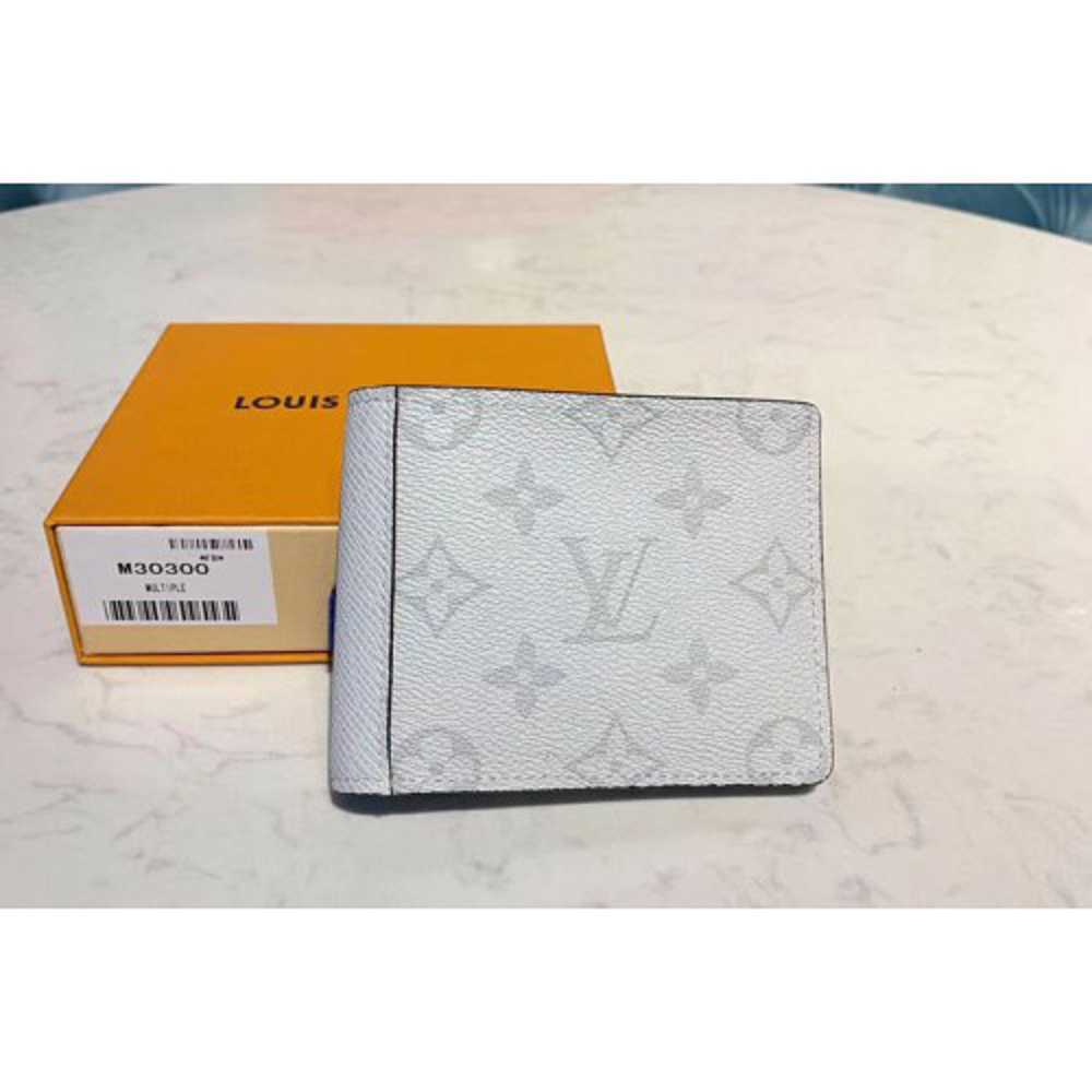 Louis Vuitton Replica M30300 LV Replica Multiple Wallet White Monogram Canvas