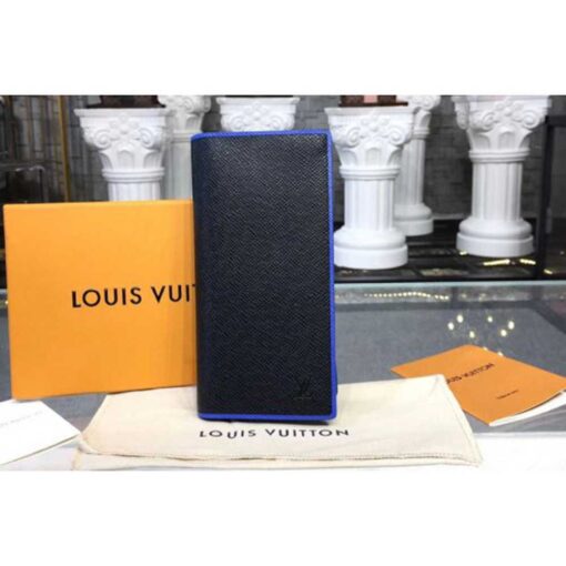 Louis Vuitton Replica M30558 LV Replica Brazza Wallet Taiga Leather