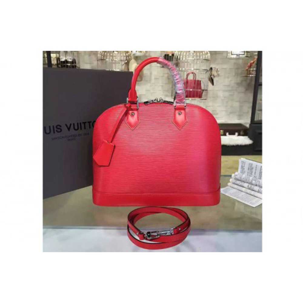 Louis Vuitton Replica M40302 Alma PM Epi Leather Bags Red