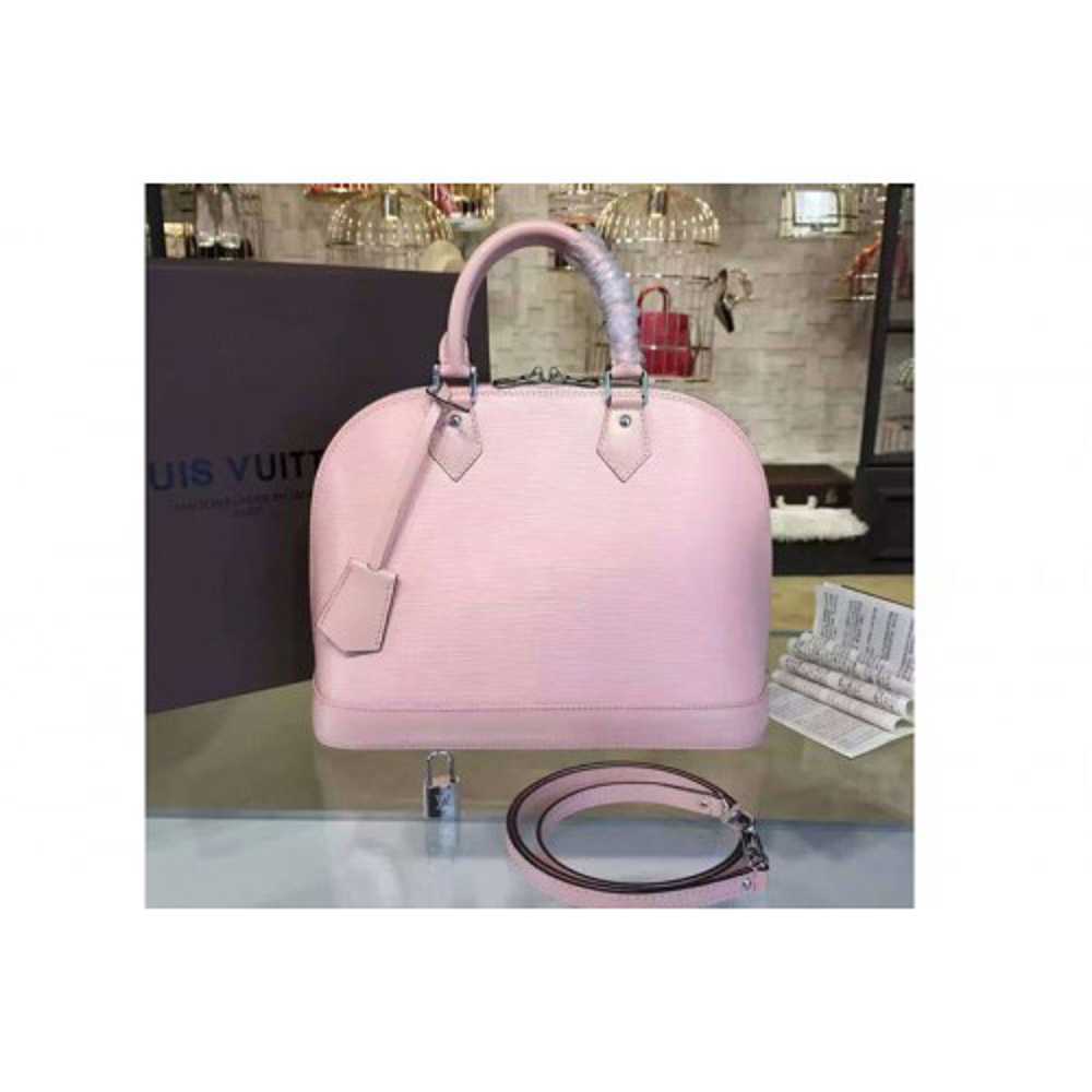 Louis Vuitton Replica M40302 Alma PM Epi Leather Bags Rose Ballerine