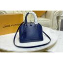 Louis Vuitton Replica M40855 LV Replica Alma BB handbag in Indigo Blue Leather