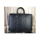 Louis Vuitton Replica M41142 Porte Documents Voyage Epi Leather Bags Black