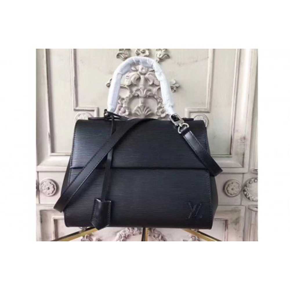 Louis Vuitton Replica M41302 Epi Leather Cluny MM Bags Black