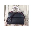 Louis Vuitton Replica M41302 Epi Leather Cluny MM Bags Black/Rosy