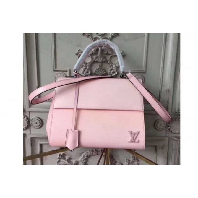 Louis Vuitton Replica M41334 LV Replica Cluny MM Bags Epi Leather Pink
