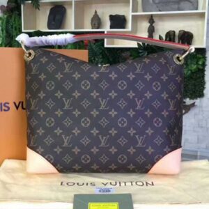 Louis Vuitton Replica M41623 Berri PM Hobo Bag Monogram Canvas