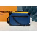 Louis Vuitton Replica M44480 LV Replica Mini Soft Trunk Bags Blue/Yellow/Green Epi Leather
