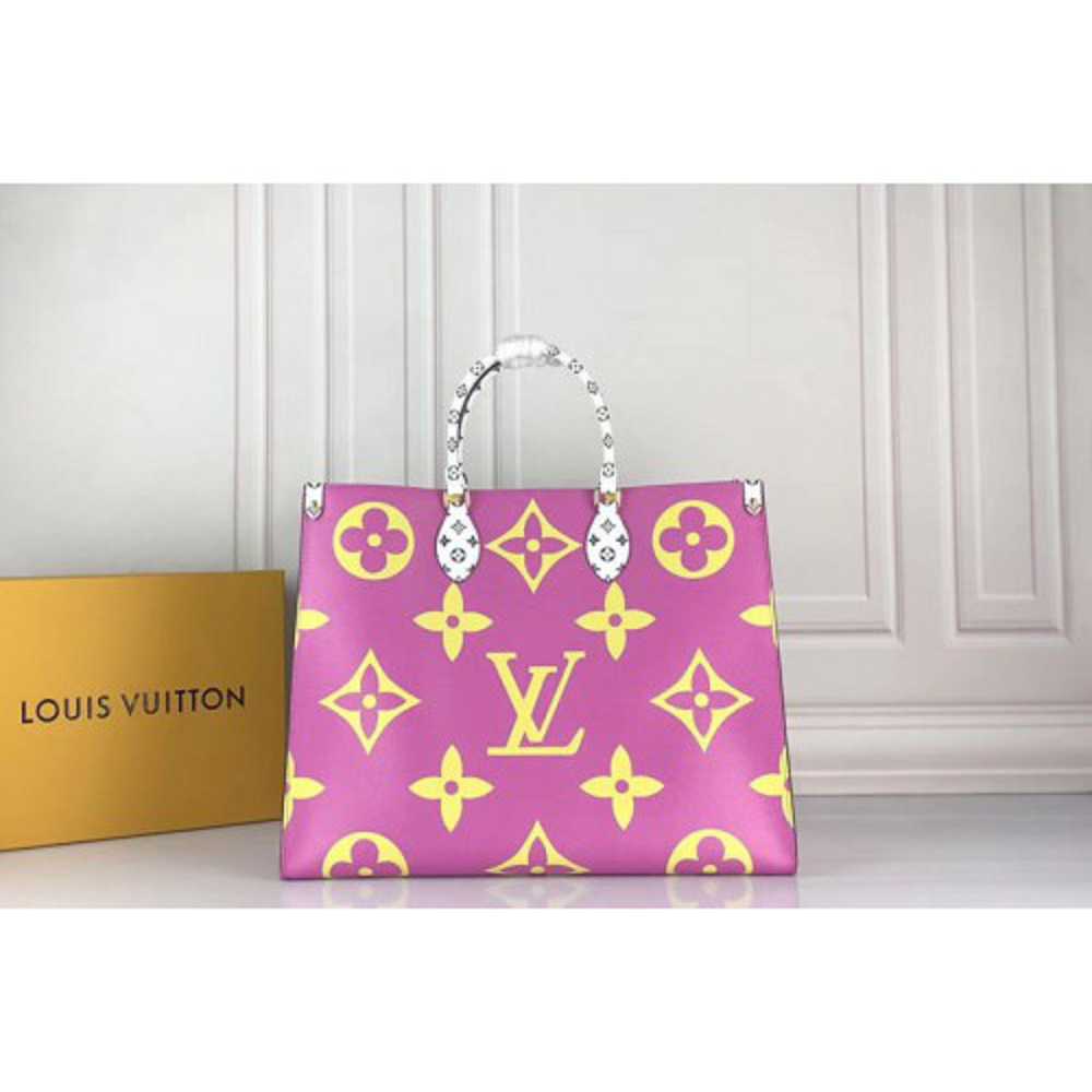 Louis Vuitton Replica M44570 LV Replica Onthego tote bags Monogram coated canvas Vert