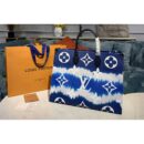 Louis Vuitton Replica M45120 LV Replica Escale Onthego GM tote bag in Blue Monogram canvas