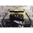 Louis Vuitton Replica M50012 Petite Malle Epi Leather Bags Gold/Black