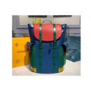 Louis Vuitton Replica M50159 LV Replica Christopher PM backpack Bags Red/Blue/Green Epi Leather