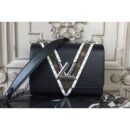Louis Vuitton Replica M50282 Epi Leather Twist MM Bags Black