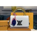 Louis Vuitton Replica M50282 LV Replica TWIST MM Bags White Epi Leather