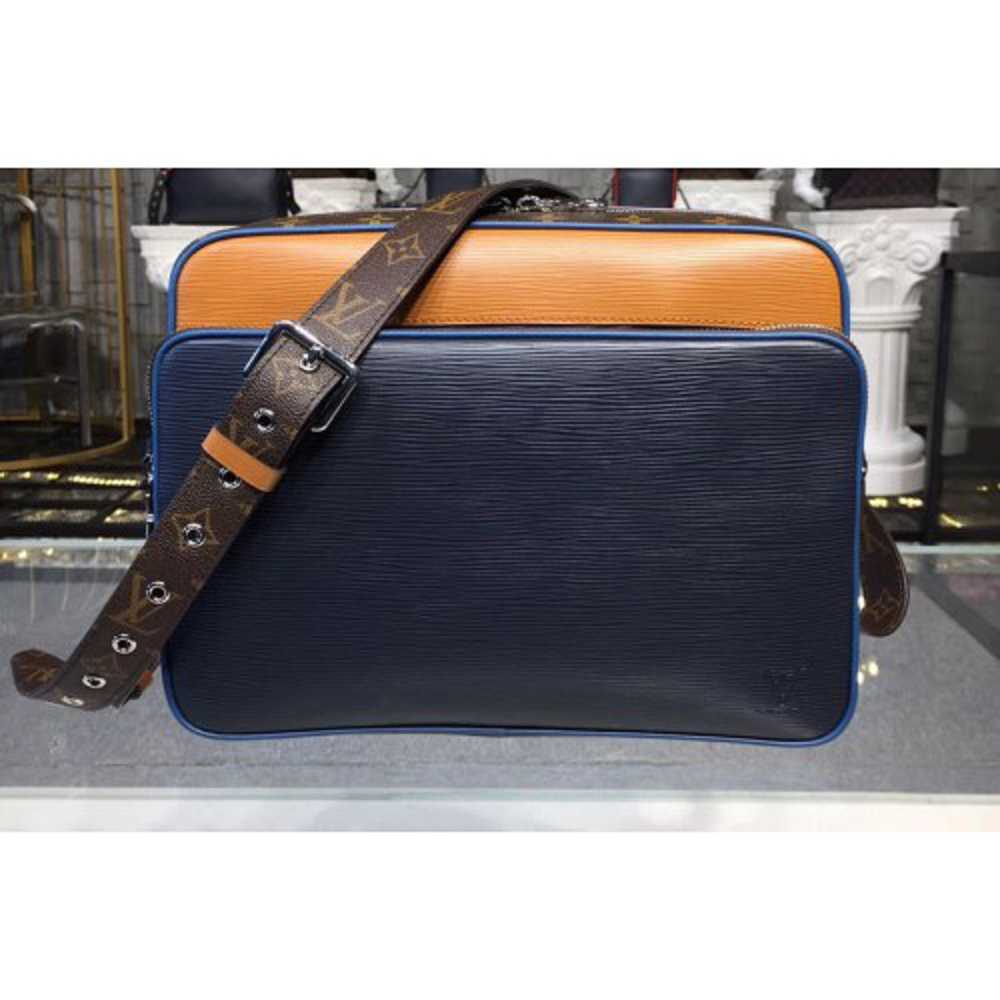 Louis Vuitton Replica M51466 Nil Slim Epi Leather Bags Orange