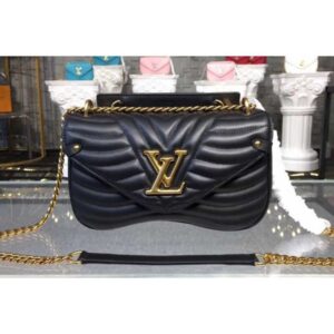 Louis Vuitton Replica M51498 LV Replica New Wave Chain Bags MM Black