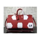 Louis Vuitton Replica M52187 LV Replica Epi Leather Keepall Bandouliere 50 Travel Bags Red