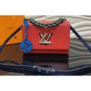 Louis Vuitton Replica M52504 LV Replica Twist MM Epi Leather Bags Red
